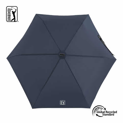 [PGA] 친환경그린 3단 수동 사각스키니 우산 네이비