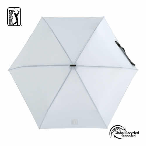 [PGA] 친환경그린 3단 수동 사각스키니 우산 라이트블루