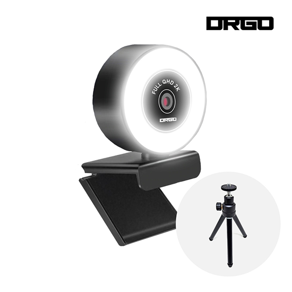 [디알고] QHD 웹캠 화상 PC카메라 (+삼각대포함) WC2KTL