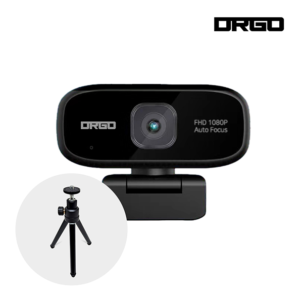 [디알고] FHD 웹캠 화상 PC카메라 (삼각대 포함) WC1080T